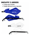 Cubre Manos Alma Aluminio Wirtz Azul C / Blanco Premium  Azul/blanco Izquierdo/derecho