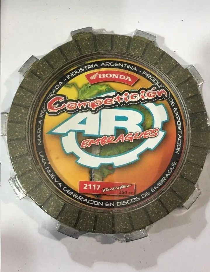 Discos De Embrague Ar De Honda Twister 250 Competicion  2117