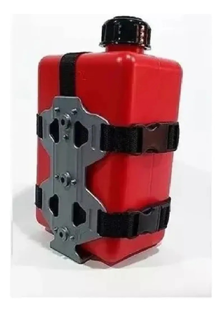 Bidón  Nafta 2.7 Litros Combustible Con Soporte Y Pico Rojo