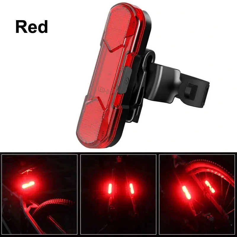 Luces Led De Advertencia Para Bicicleta, Luz Trasera Rpm 