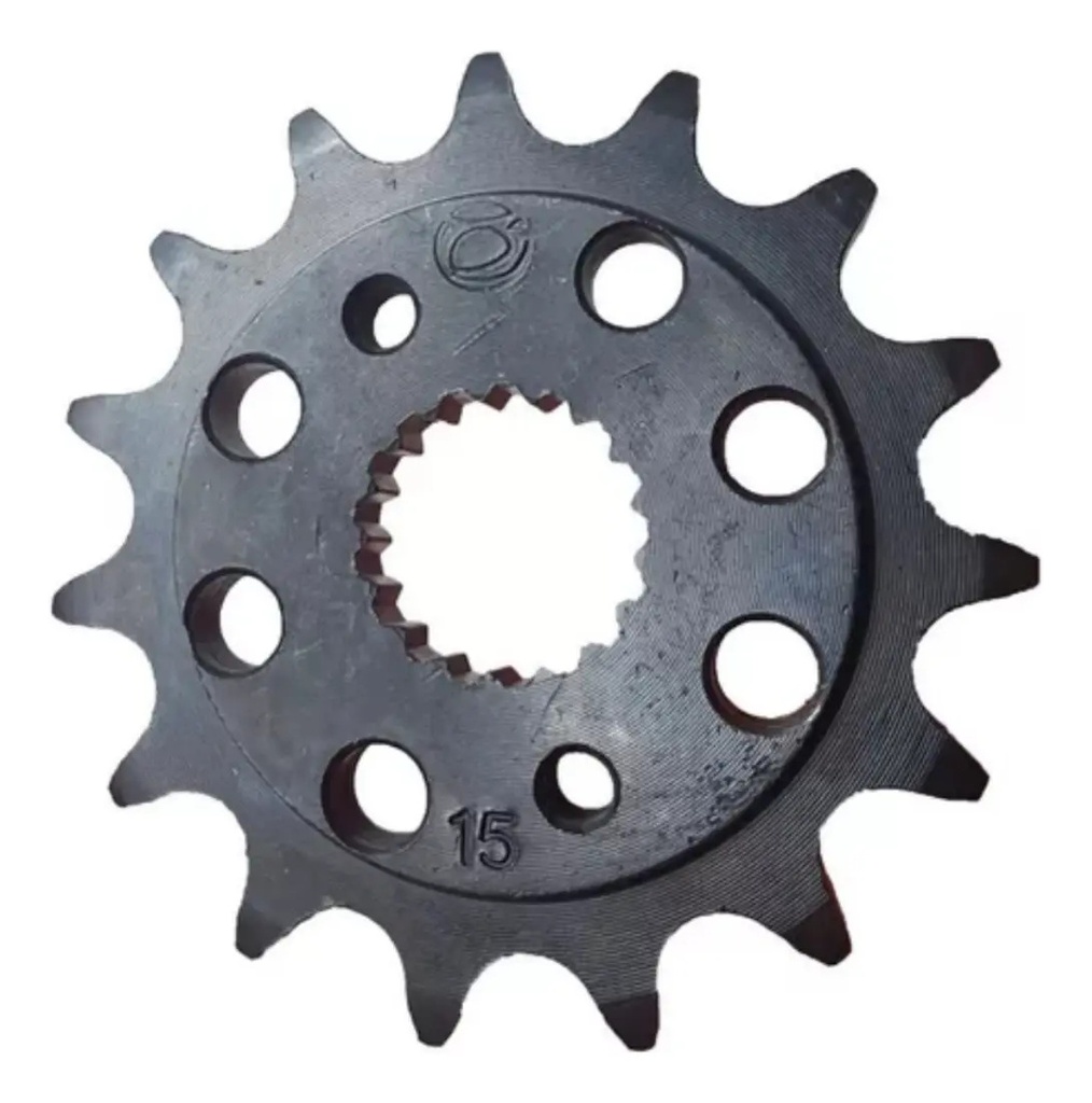 Piñon Y Corona De Transmision Honda Nx 400 Falcon * Gris