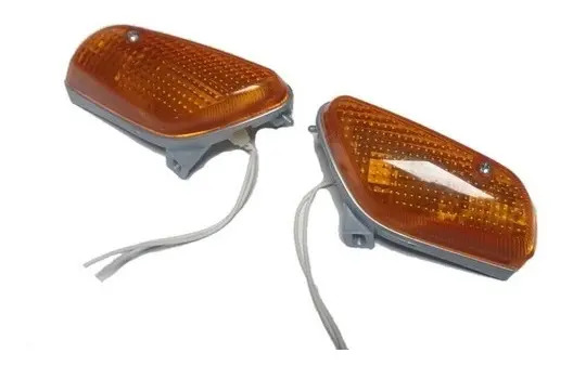 Giro Delantero Yamaha Crypton Derecho Izquierdo X2  Ámbar