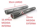 Juego Resorte Suspensión Yamaha Ybr 125 Brasil 