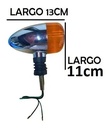 Farol Luz De Giro Custom 150 Cromado  Izquierdo/derecho