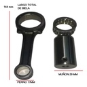 Biela Completa  Bajaj Pulsar 200 180 Perno  17mm Muñon 30mm