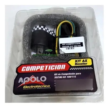 Kit Potenciacion Suzuki Ax 100 Bobina De Alta Cable Capuchon