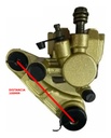 Caliper Freno Delantero Gilera 125 Super Con Pastillas
