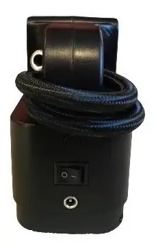 Compresor Usb Digital Inalámbrico 12v 220 Led Auto Bici Moto Negro Monofásica