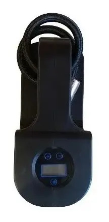 Compresor Usb Digital Inalámbrico 12v 220 Led Auto Bici Moto Negro Monofásica