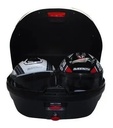 Baul 52 Litros Pro Tork Brasil Porta Objetos Cascos Piloto* Negro