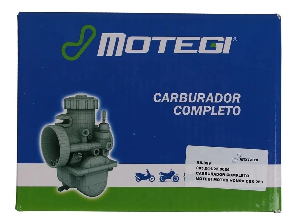 Carburador Completo  Honda Cbx 250 Tornado Twister