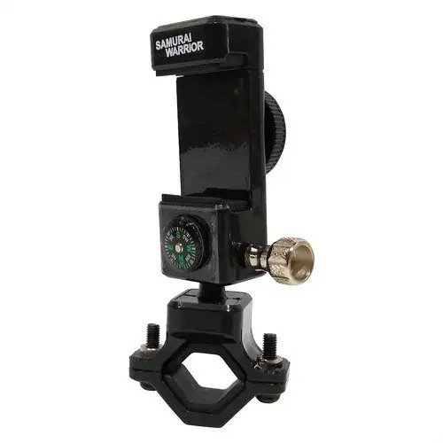 Soporte Celular Gps Moto Bici Samurai Yf5 Luz Led Brujula
