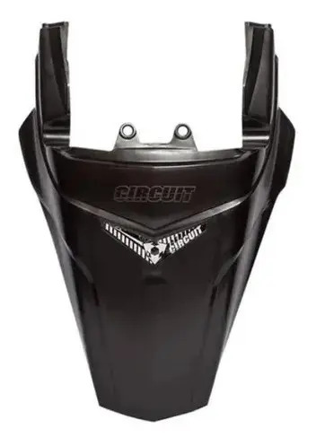 Guardabarro Colin Trasero Circuit Negro Tornado Rpm