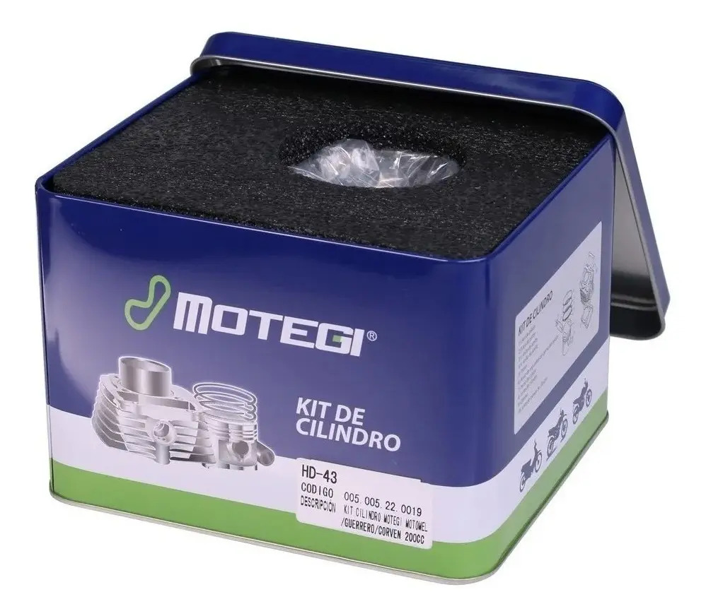 Kit Cilindro Completo Guerrero Gc 200 Queen Motegi Original 