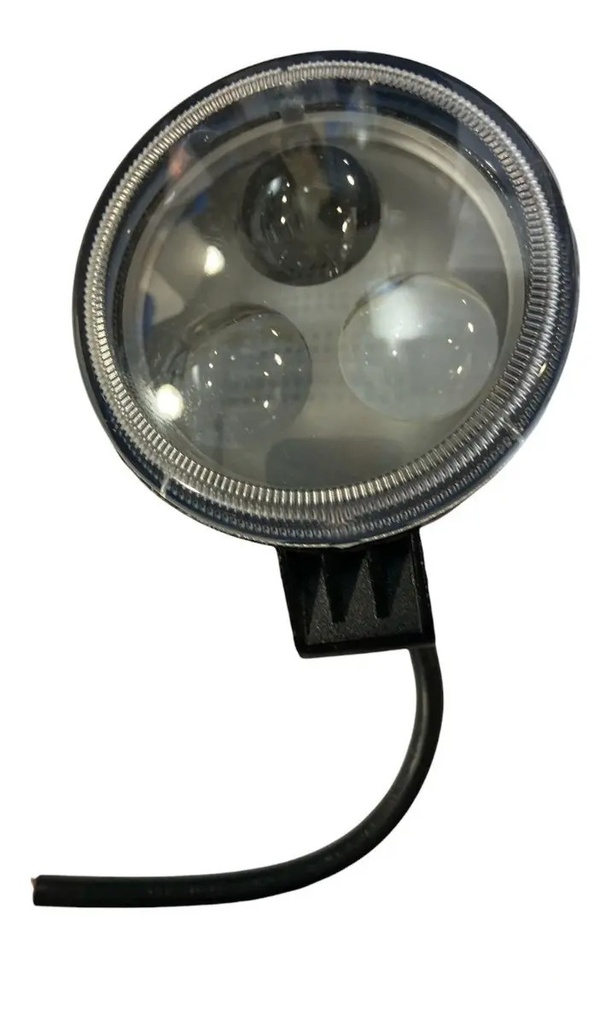 Faro Auxiliar Led Óptica Lupa Redondo 3 Led Universal Rpm