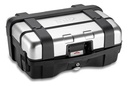 Lateral Baul Turismo Bolso 33 Lts Trekker Monokey Trk33n Rpm Plateado