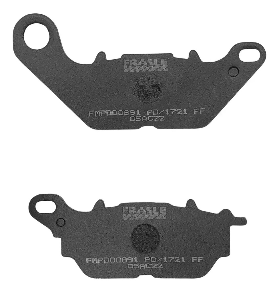 Pastillas Freno Frasle Del Yamaha Ybr 125 Ed New Crypton Rpm