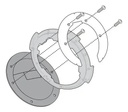 Adaptador Givi Tanklock Bf12 Ktm Duke 200 390 Rpm