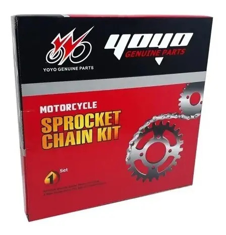 Kit De Transmision Yamaha Ybr 125 14/45 428-118 Rpm Negro