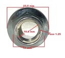 Eje Rueda Delantero Zanella Rx 150 Rpm
