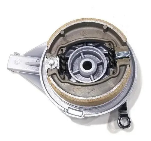 Porta Zapatas Trasero Completo Motomel Skua 150 Rpm Plateado