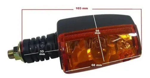 Giro Delantero Trasero Izquierdo Derecho Suzuki Ax 100 Rpm Izquierdo/derecho Negro