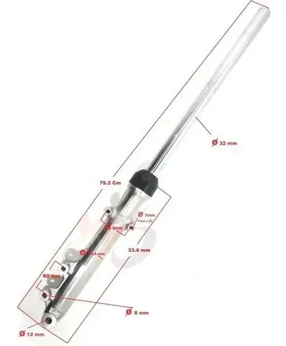 Juego Barrales Pierna Suspension Completa Suzuki Gn 125 Rpm