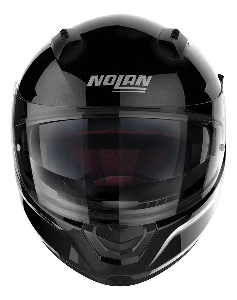 Casco Moto Integral Nolan N60-6 Special Doble Visor Rpm Negro Metalico 012 Brillante Xl