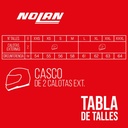 Casco Moto Integral Nolan N60-6 Special Doble Visor Rpm Negro Metalico 012 Brillante Xl