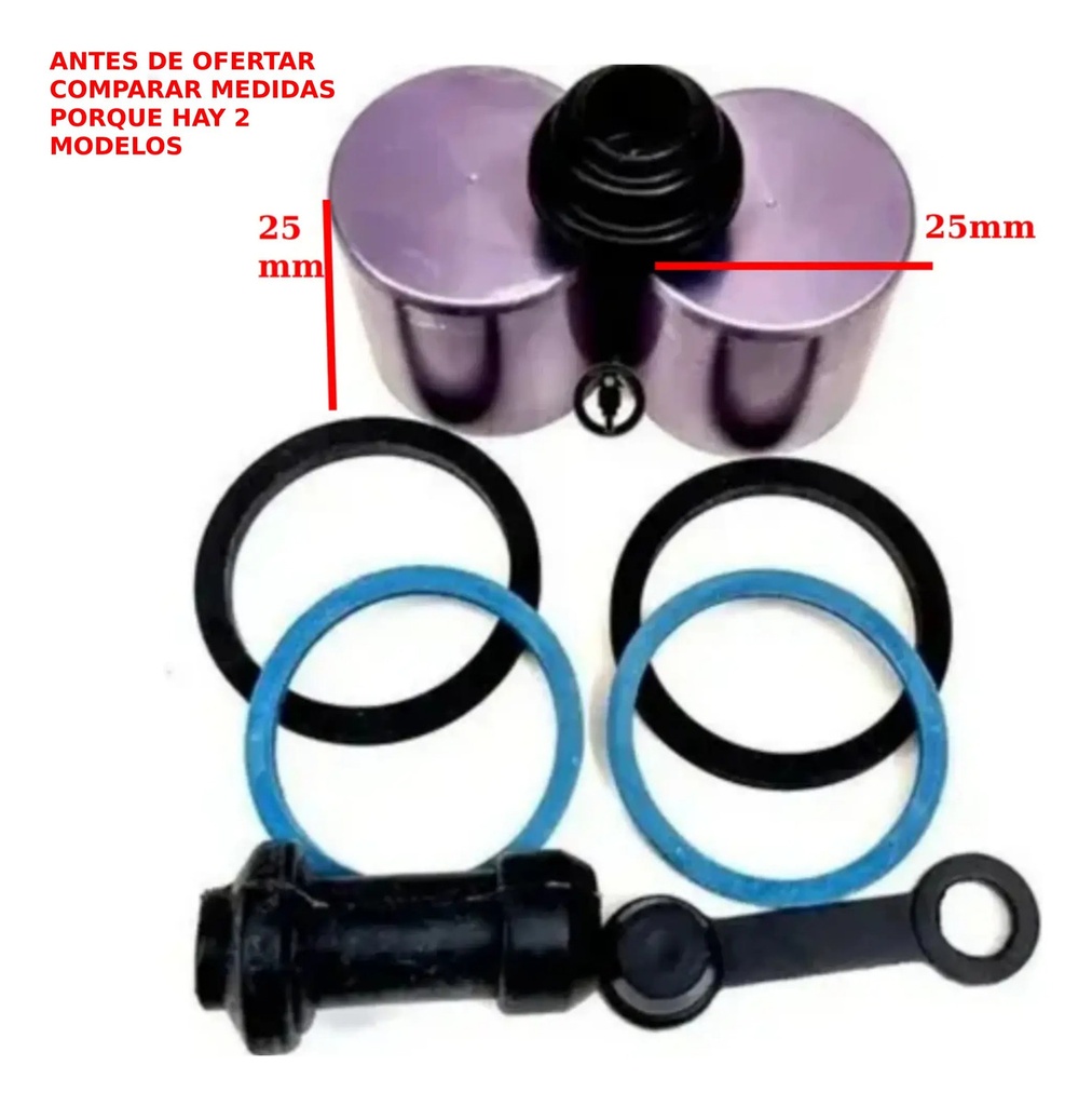 Kit Reparación Caliper Freno Bajaj Rouser Ns 200 Delantero