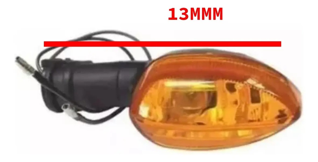 Kit Juego De Giros Guiños  Delanteros Yamaha Fz 16 Ambar Rpm Par