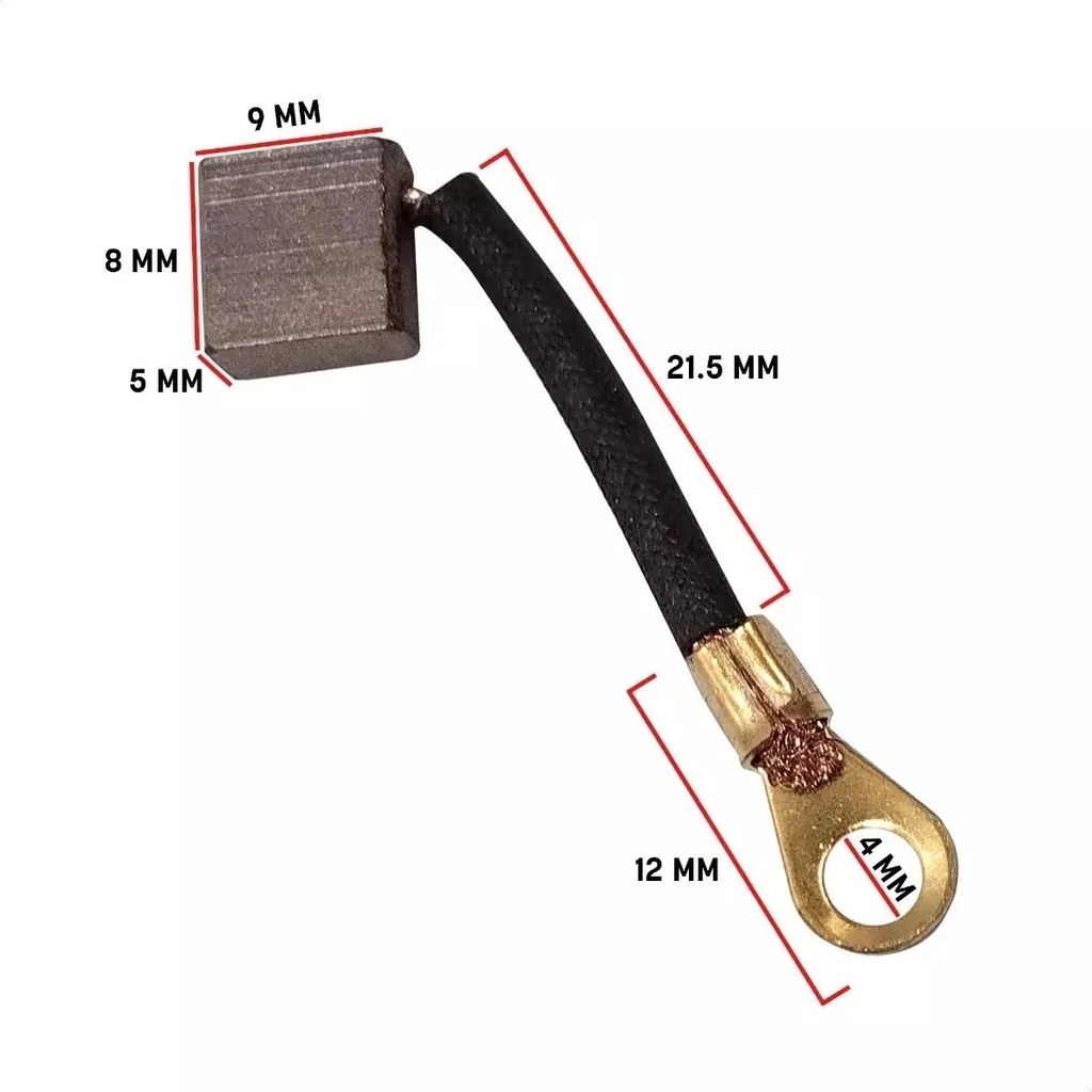 Carbones Plaqueta Arranque Suzuki Gn / En 125 - Rpm