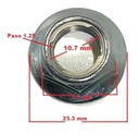 Eje Rueda Delantero 12 X 213 Honda Cg Titan 150 Rpm*