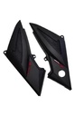 Juego De Cachaa Lateraes  Bajaj Rouser Ns 200 Negro