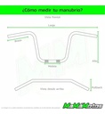 Manubrio Suzuki Gn 125h  Mda Rpm