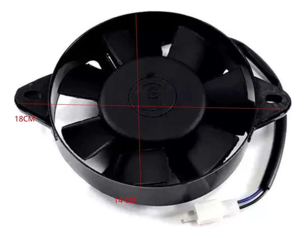 Electro Ventilador Cuatri Atv Universal Rpm