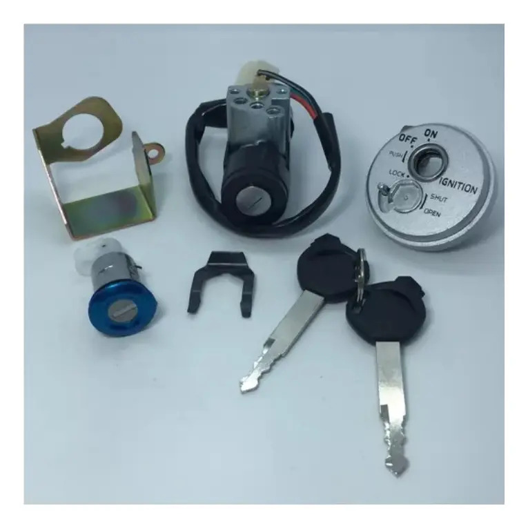 Kit Llave De Contacto Cerradura Gilera Smash Revolution 
