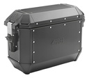 Baul Lateral Givi Trekker Alaska 36lt Aluminio Negro Monokey Negro