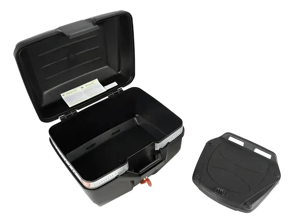 Baúl Givi Moto Porta Casco Top Case 27l Monolock E27m Rpm Negro