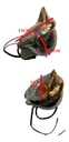 Juego  Faros Auxiliar Ambar Delantera Custom 150 Cafe Racer Derecho