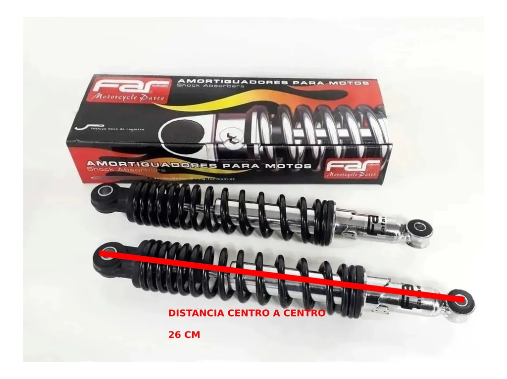 Juego De Amortiguadores Yamaha Crypton Mod Viejo Rpm