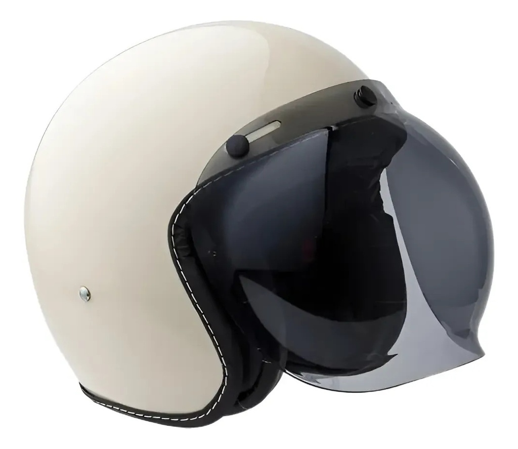 Visor Burbuja Fume Oscuro Casco Abierto Hawk 721 Rpm Smoke