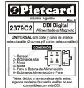 Cdi Programable Digital 2379c2 Pietcard Magneto. Con Corte 