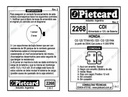 Cdi Pietcard ( Corte 11000 ) Honda Cg Titan 125 Fan Ks 2268