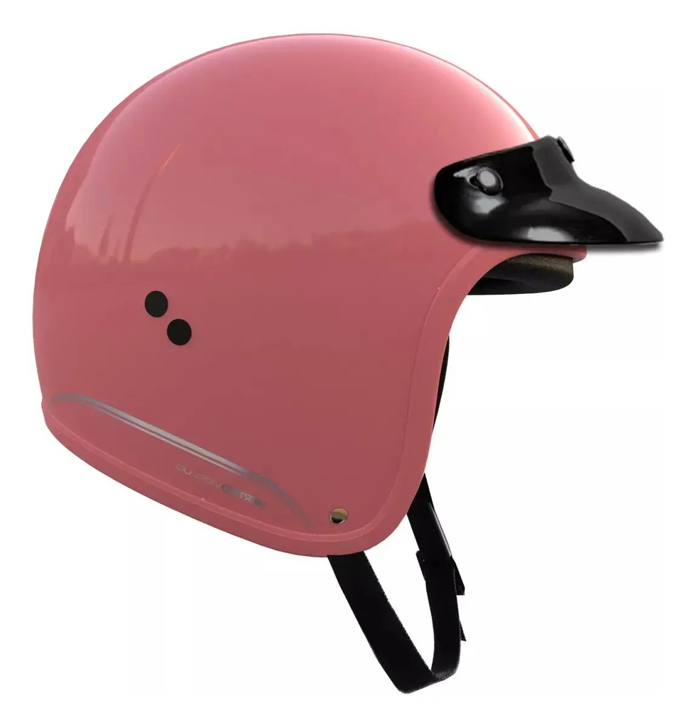 Casco Vertigo Abierto Mujer Rosa