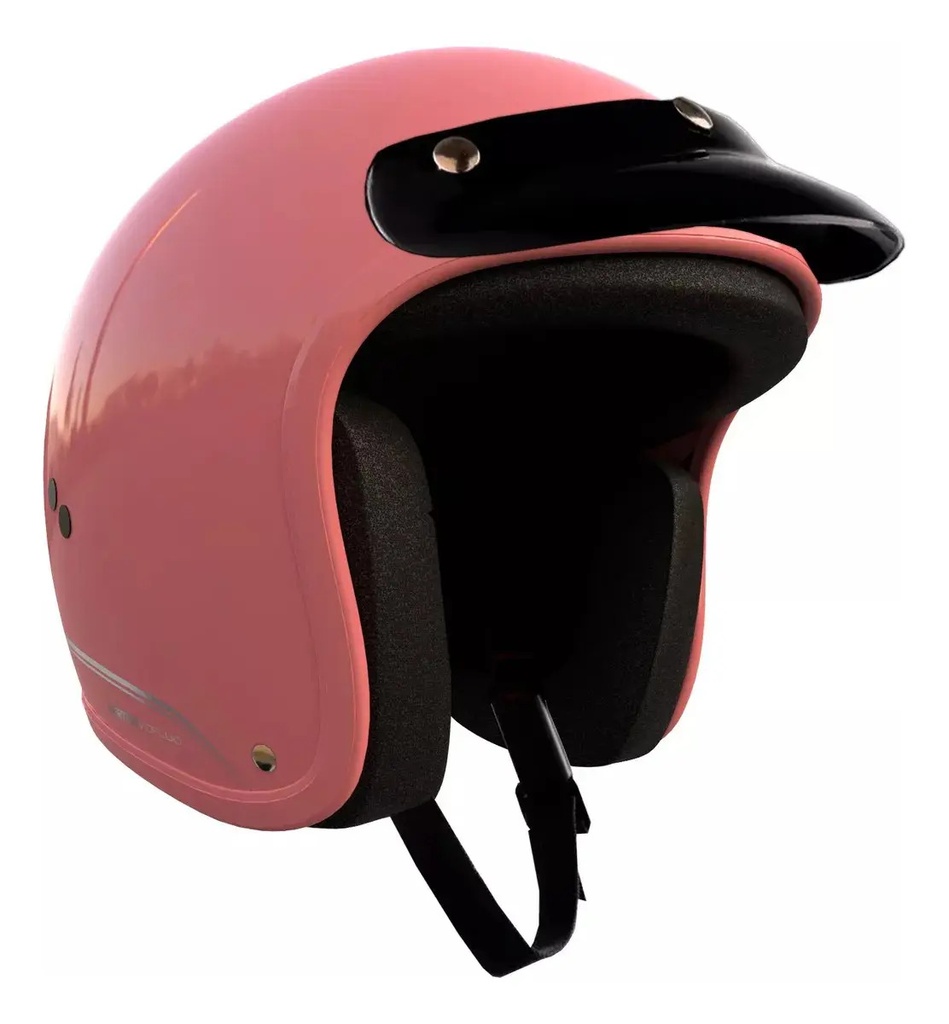 Casco Vertigo Abierto Mujer Rosa