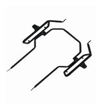 Soporte Lateral De Baul  Yamaha Fz 16 Fi 2.0 Ira Envio Negro