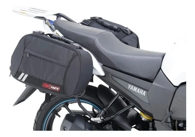 Soporte Lateral De Baul  Yamaha Fz 16 Fi 2.0 Ira Envio Negro