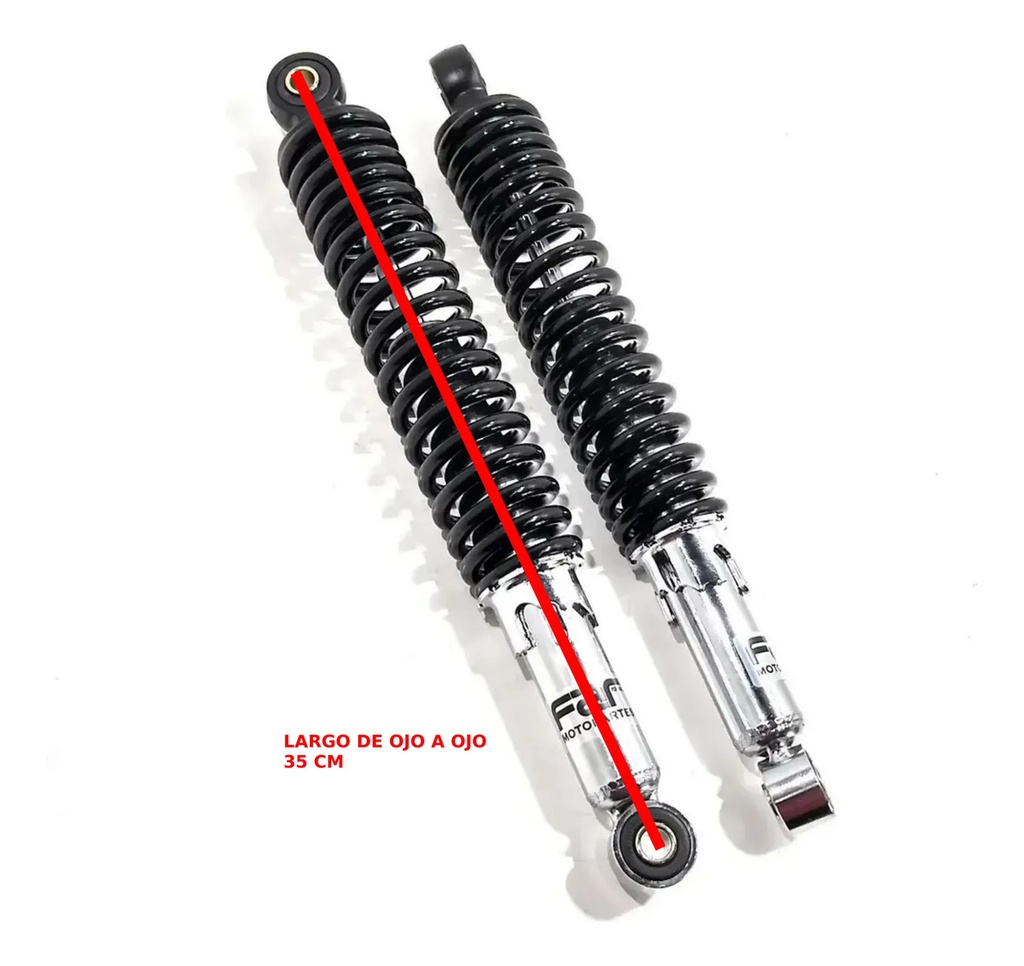 Amortiguadores Moto Traseros Keller Crono Cerro Far Rpm
