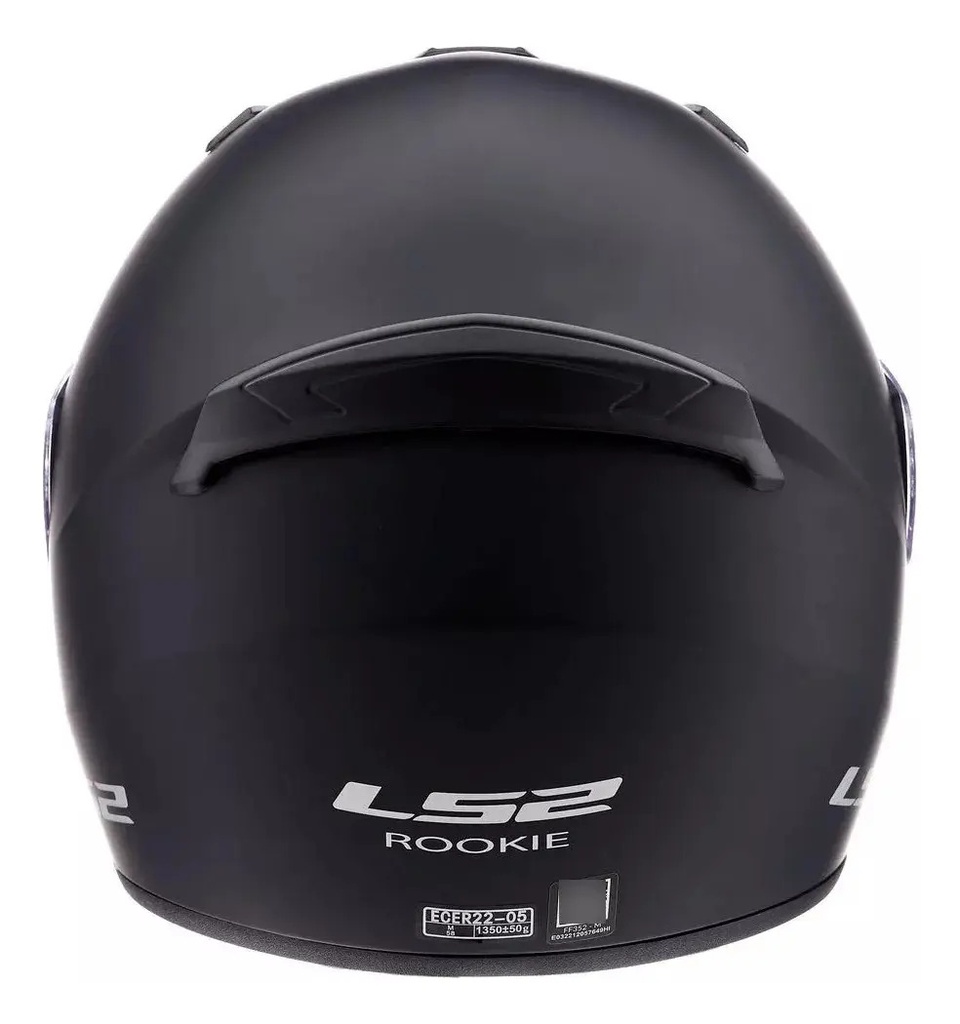 Casco Moto Integral Ls2 352 Rookie Con Spoiler Aleron Rpm